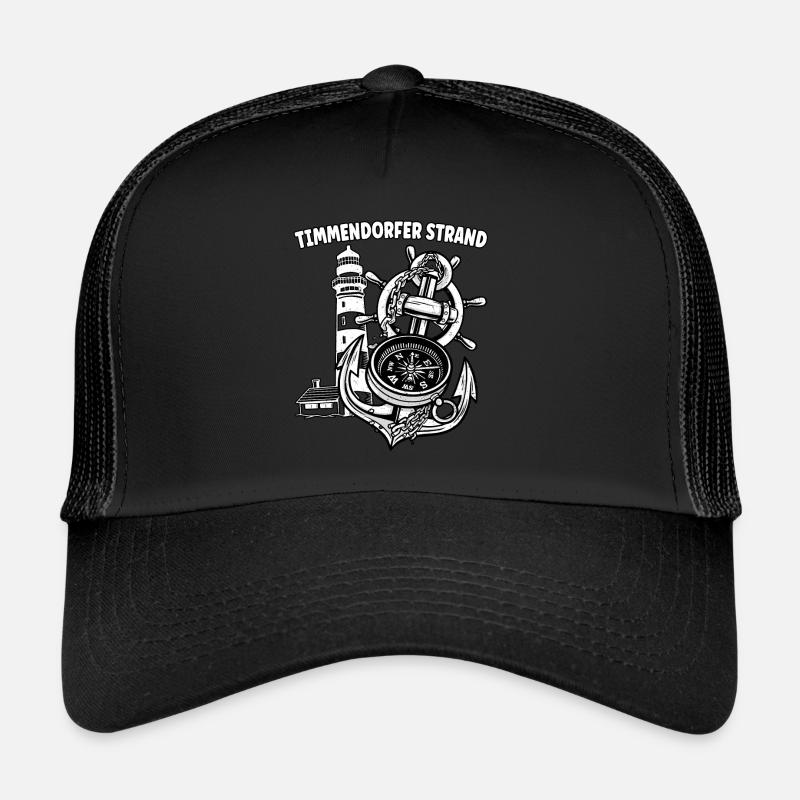 Plage de Timmendorfer Casquette trucker 