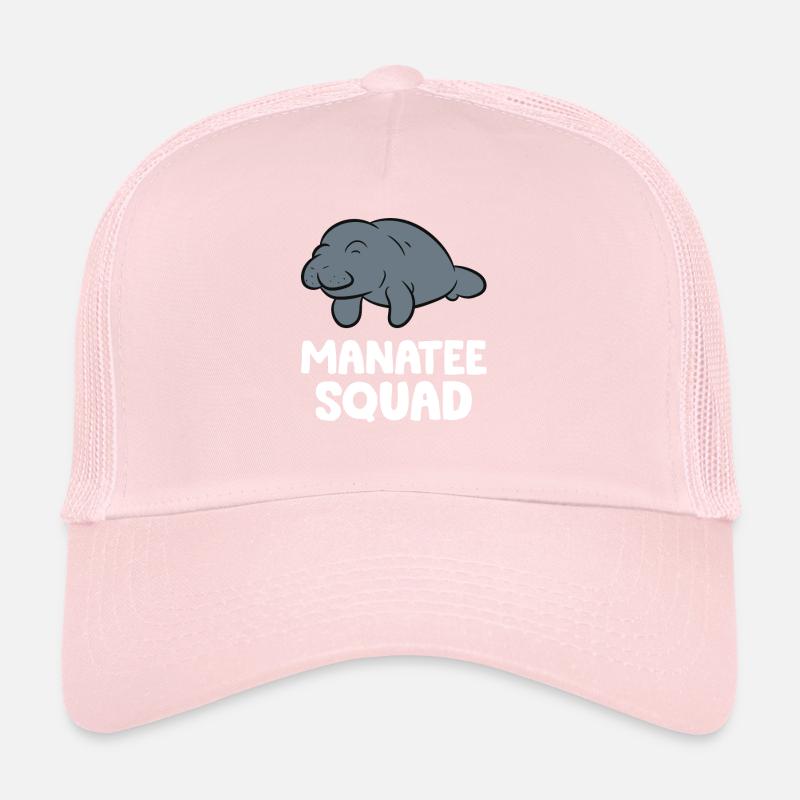 Manatee Squad Team Manatee Trucker Cap