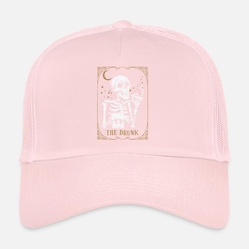 Carte de Tarot Club Occulte Gothic Vice Drinker Ivre Casquette trucker 