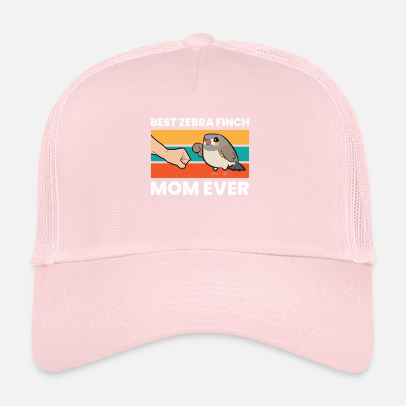 Meilleure mère de pinson zèbre de tous les temps Casquette trucker 