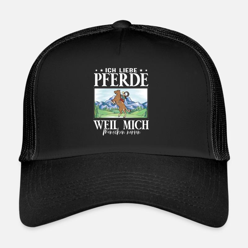 Ich liebe Pferde Trucker Cap