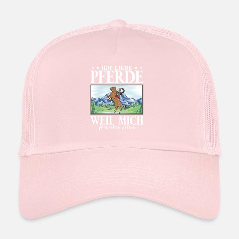 Ich liebe Pferde Trucker Cap