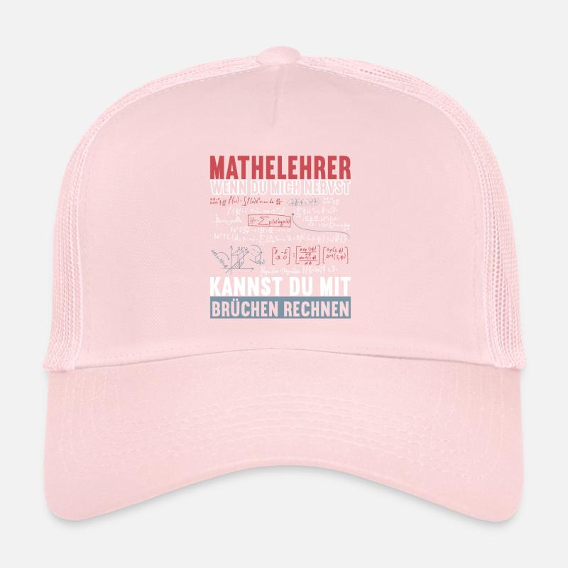 Mathe Mathelehrer Trucker Cap