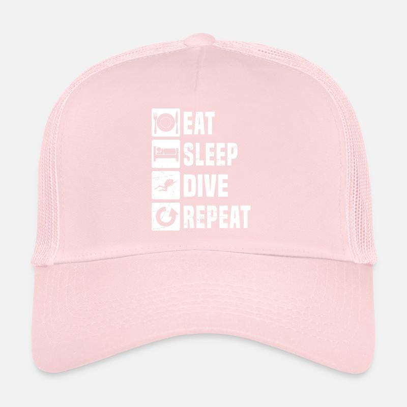 Plongée Plongée Libre Scuba Diver Femmes Scuba Divers Casquette trucker 