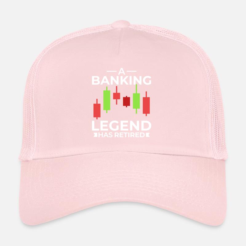 Banquier Banque Argent Banquier Casquette trucker 