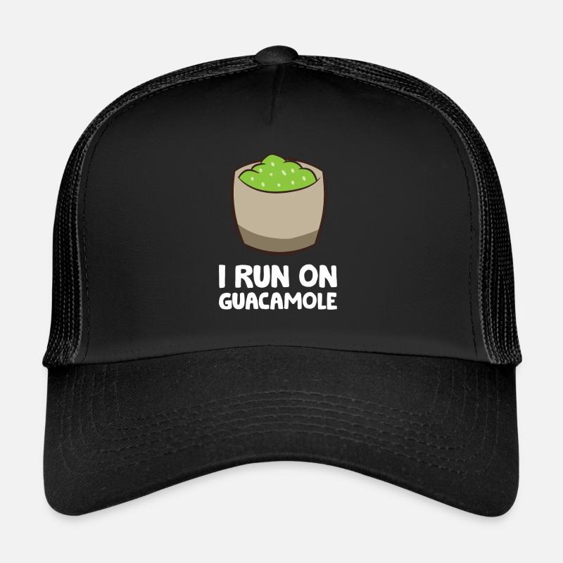Je cours sur guacamole avocat guacamole Casquette trucker 