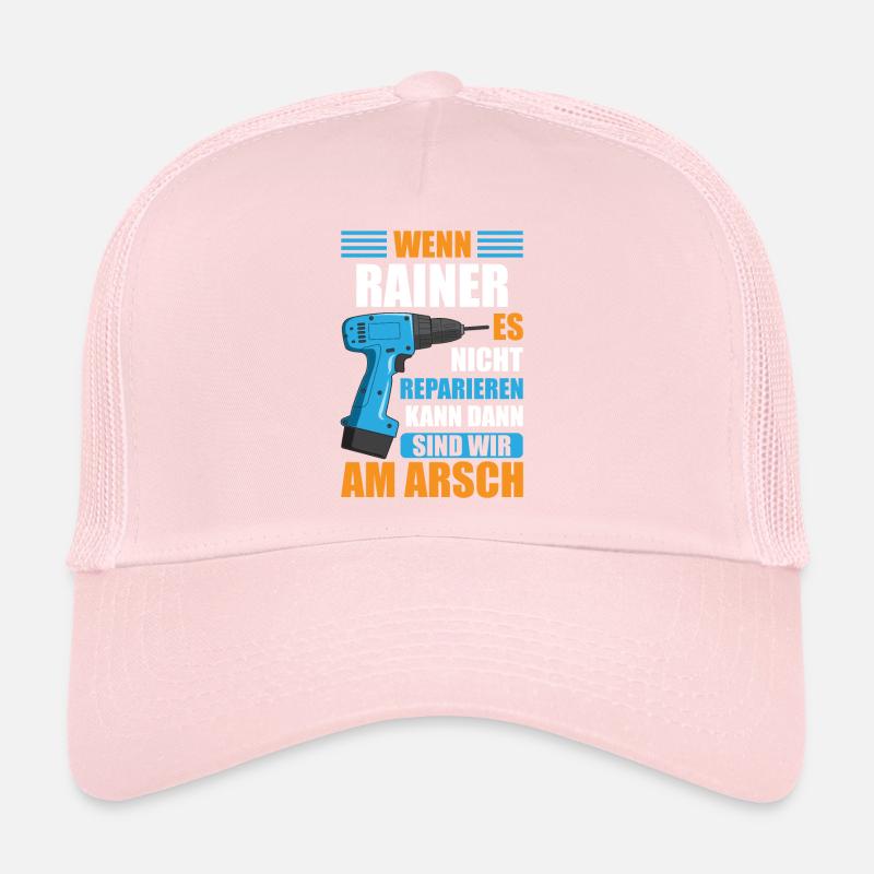 Rainer Vorname Name Geburtstag Reparieren Trucker Cap
