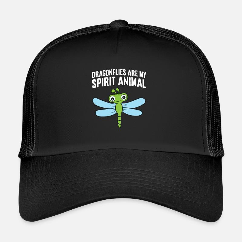 Les libellules sont mon animal d’âme Libellule mignonne Casquette trucker 