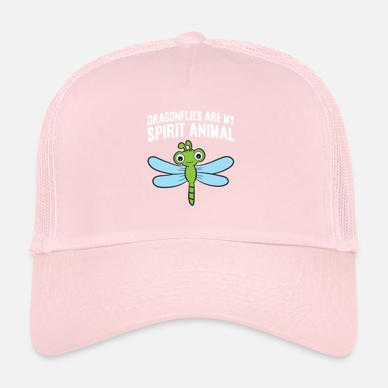Les libellules sont mon animal d’âme Libellule mignonne Casquette trucker 