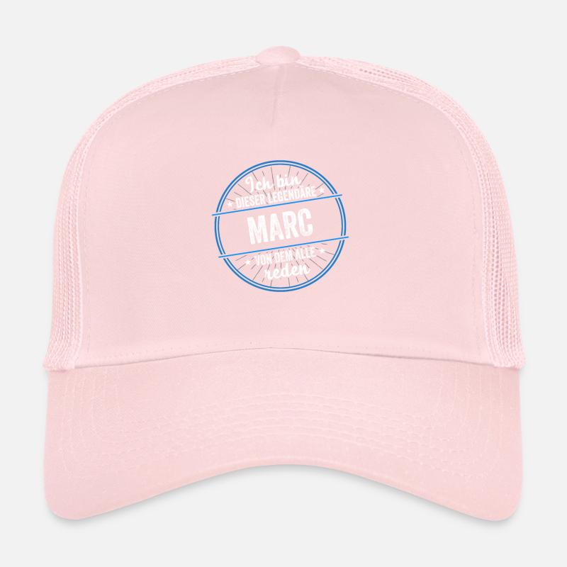Ich bin dieser legendärer Marc Name Trucker Cap