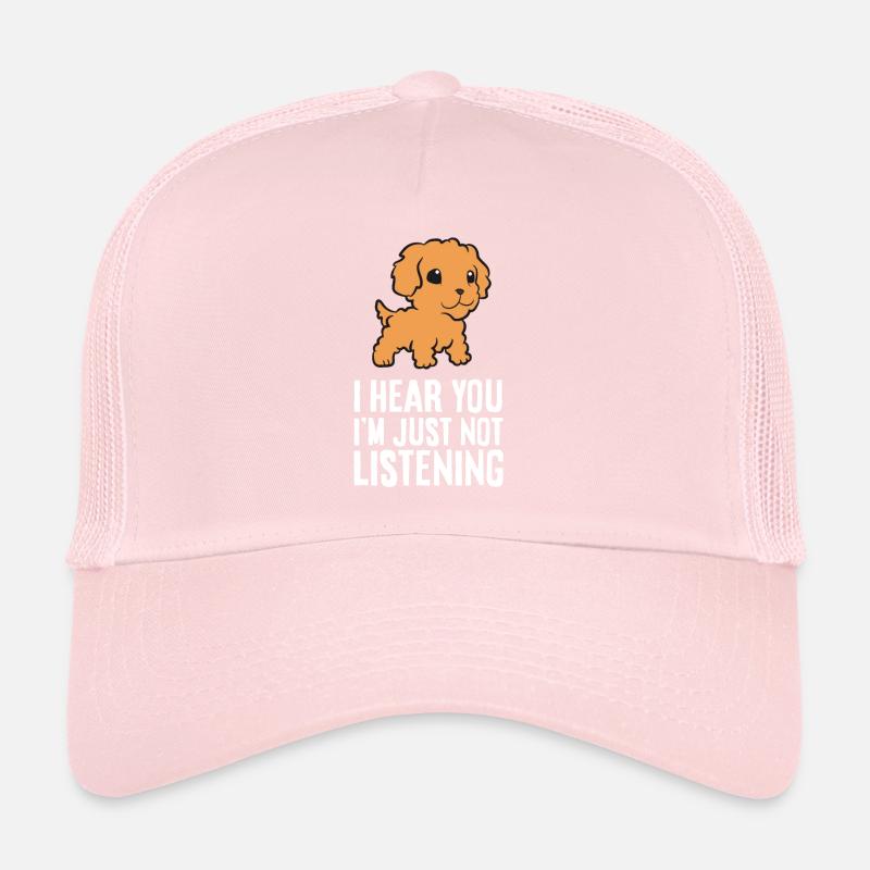 Cavapoo I Hear You I'm Just Not Listening Trucker Cap