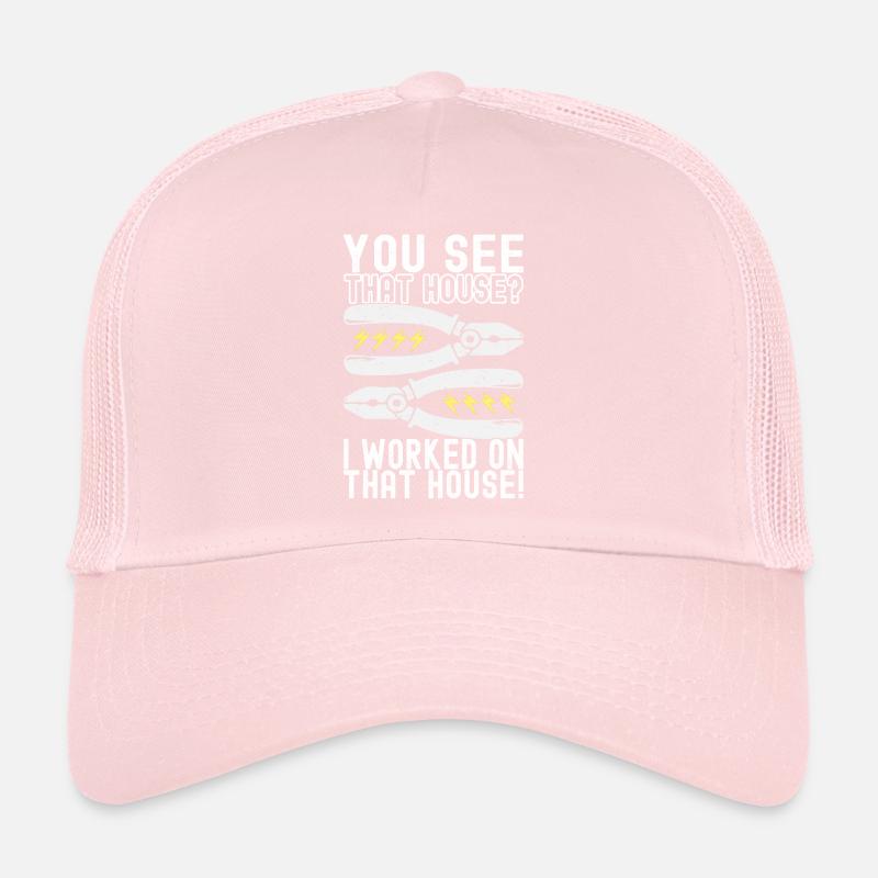 Electrician Electronics Technician Trucker Cap