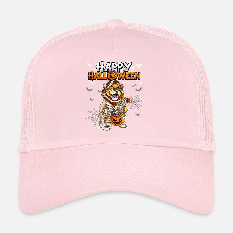 Halloween Löwe Mumie Trucker Cap