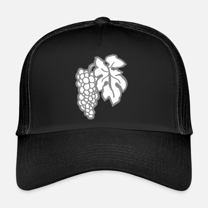 Weinrebe Pinot Noir Geschenk lustig Winzer Traube Trucker Cap