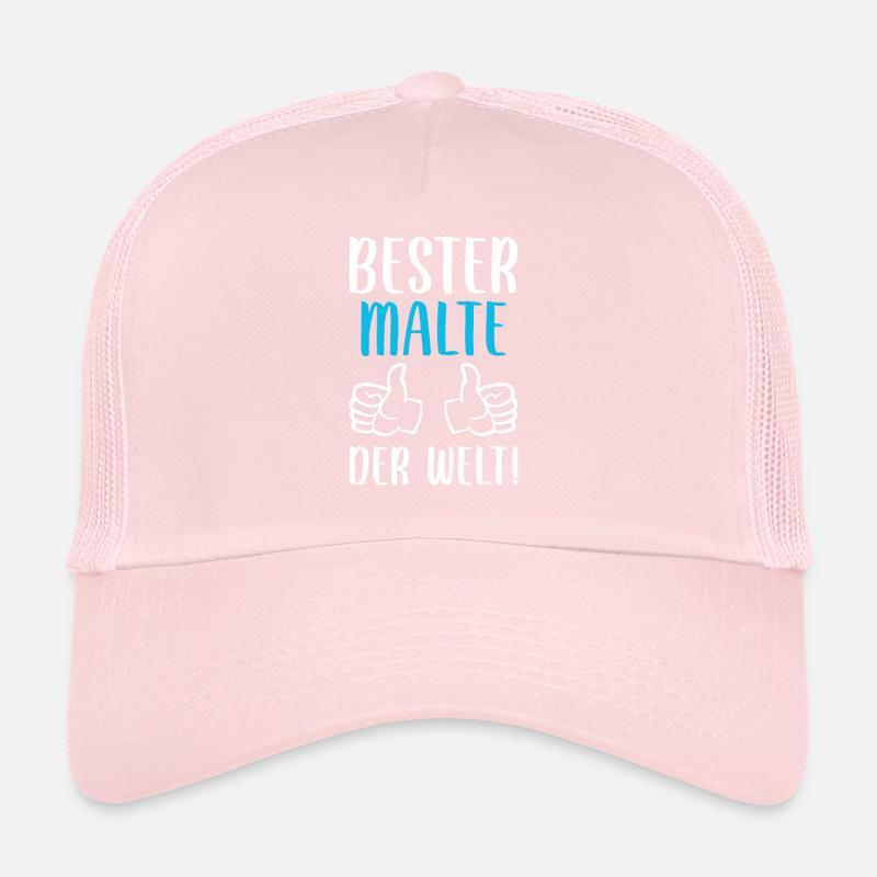 Malte Vorname Name Geburtstag Trucker Cap
