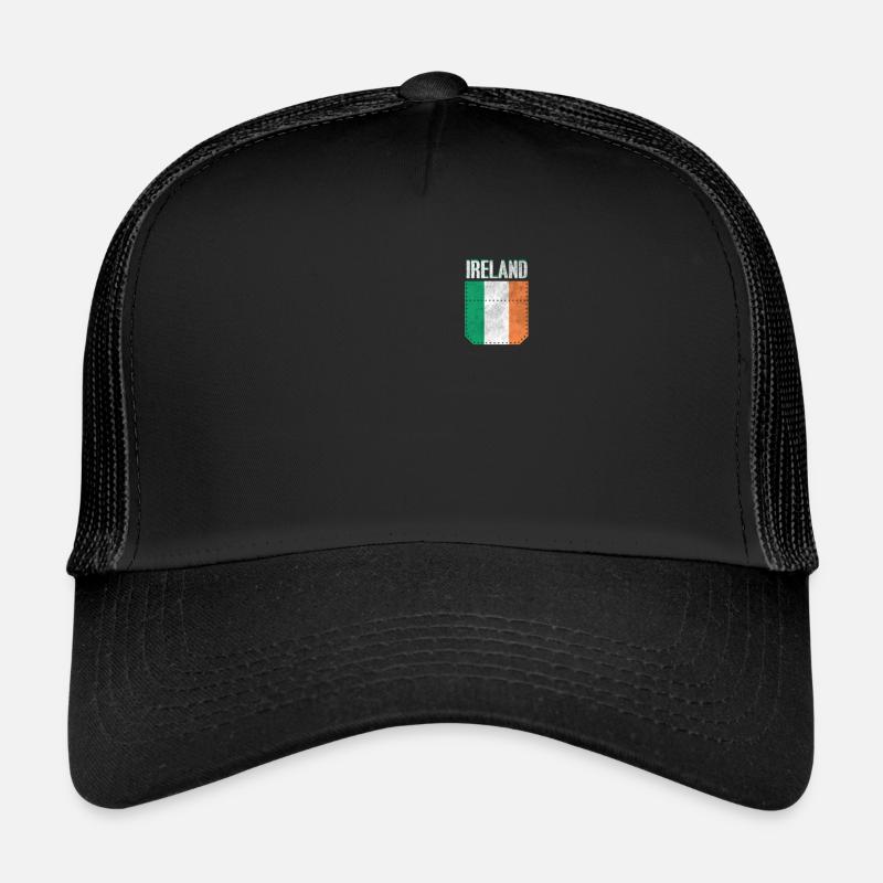 Irlande Drapeau Irlandais Casquette trucker 