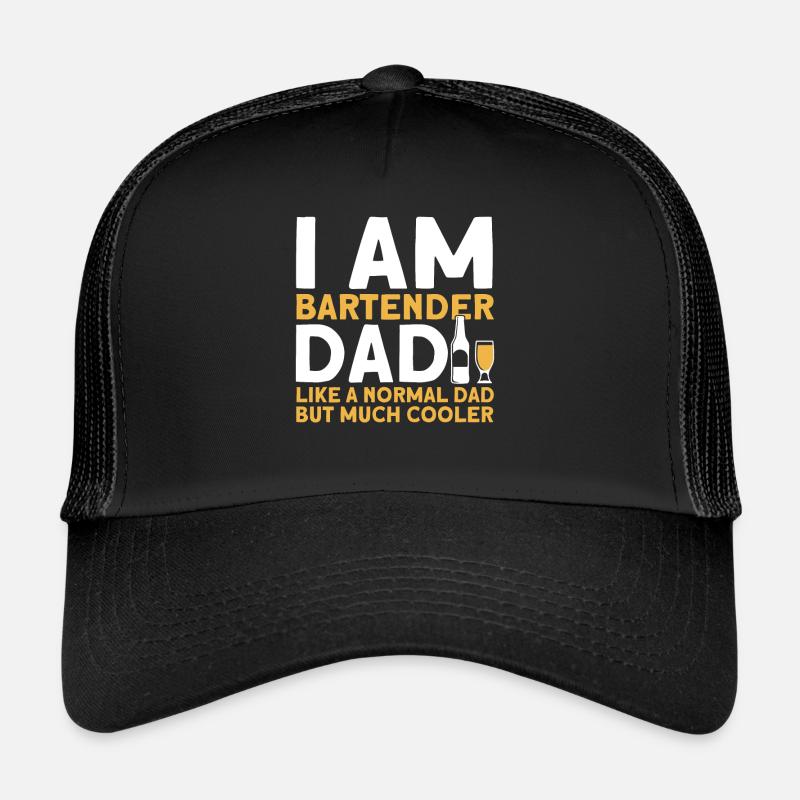Barkeeper Geschenk Mixologist Spruch Bar Trucker Cap