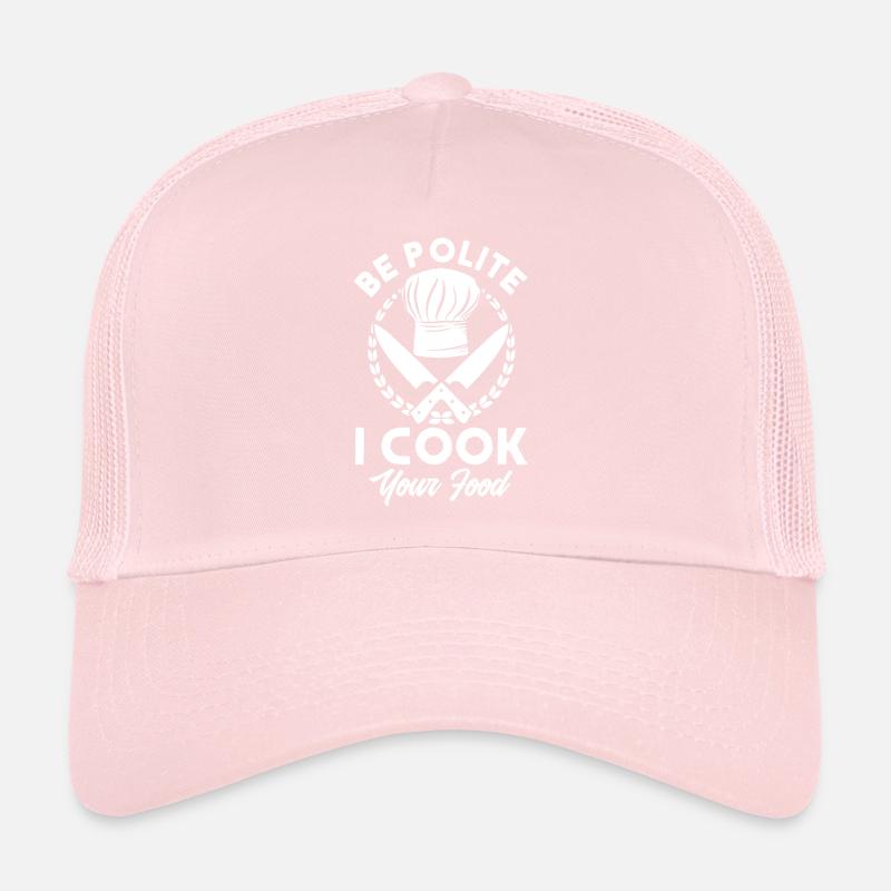 Chef Saying Gift Funny Chef Trucker Cap