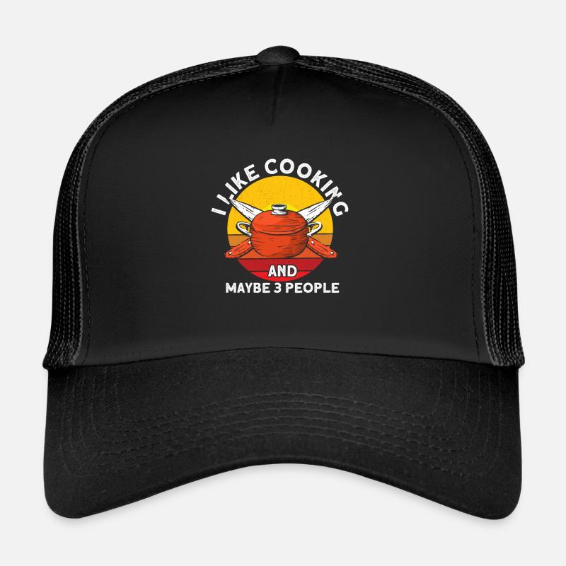 Küchenchef Spruch Geschenk Lustig Koch Trucker Cap