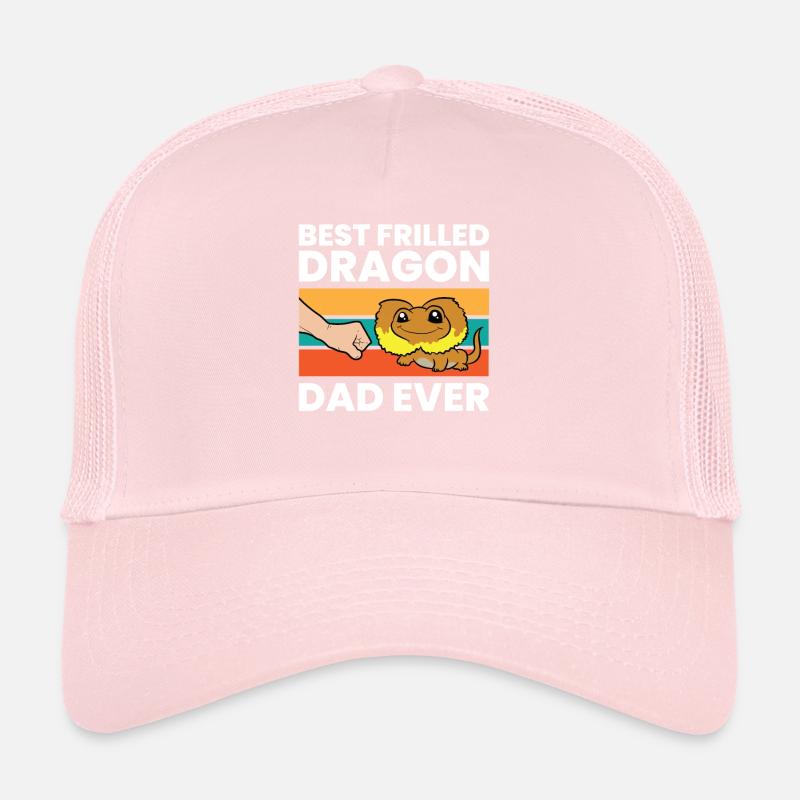 Bester Drachen-Papa mit Rüschen Trucker Cap