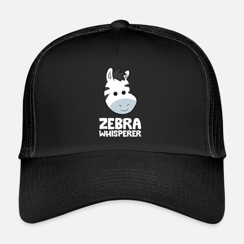 Zebraflüsterer Tier Niedliches Zebra Trucker Cap