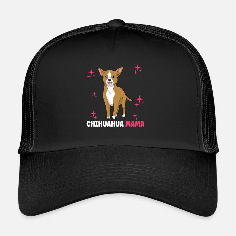 Chihuahua Mama Trucker Cap