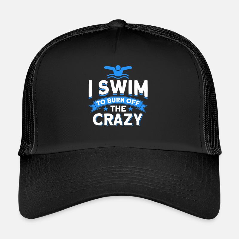 Schwimmen Geschenk Schwimmer Spruch Schwimmen Trucker Cap