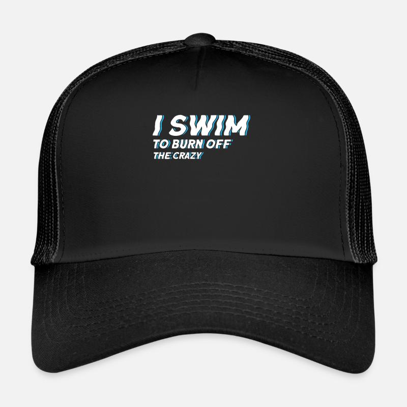 Schwimmen Geschenk Schwimmer Spruch Schwimmen Trucker Cap