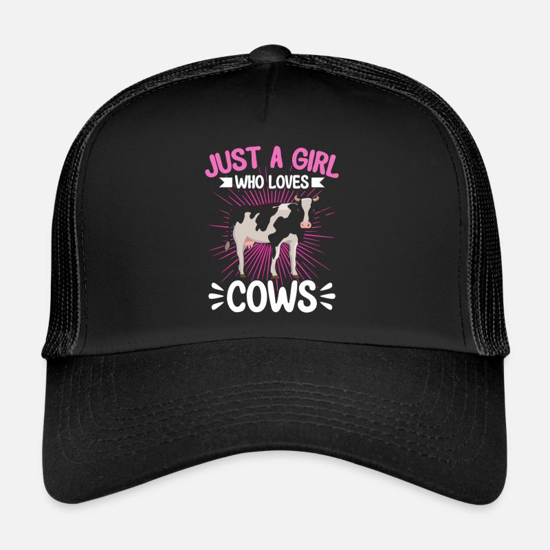 Kuh Bauer Geschenk Milchkuh Landwirtschaft Kuh Trucker Cap