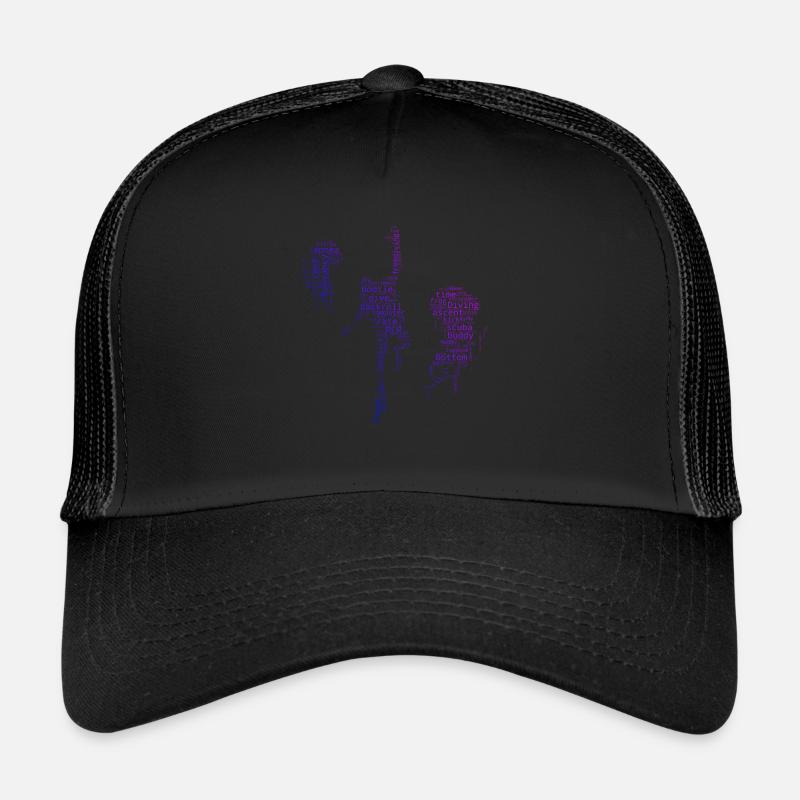Plongée Plongée Libre Plongeurs Scuba Divers Casquette trucker 