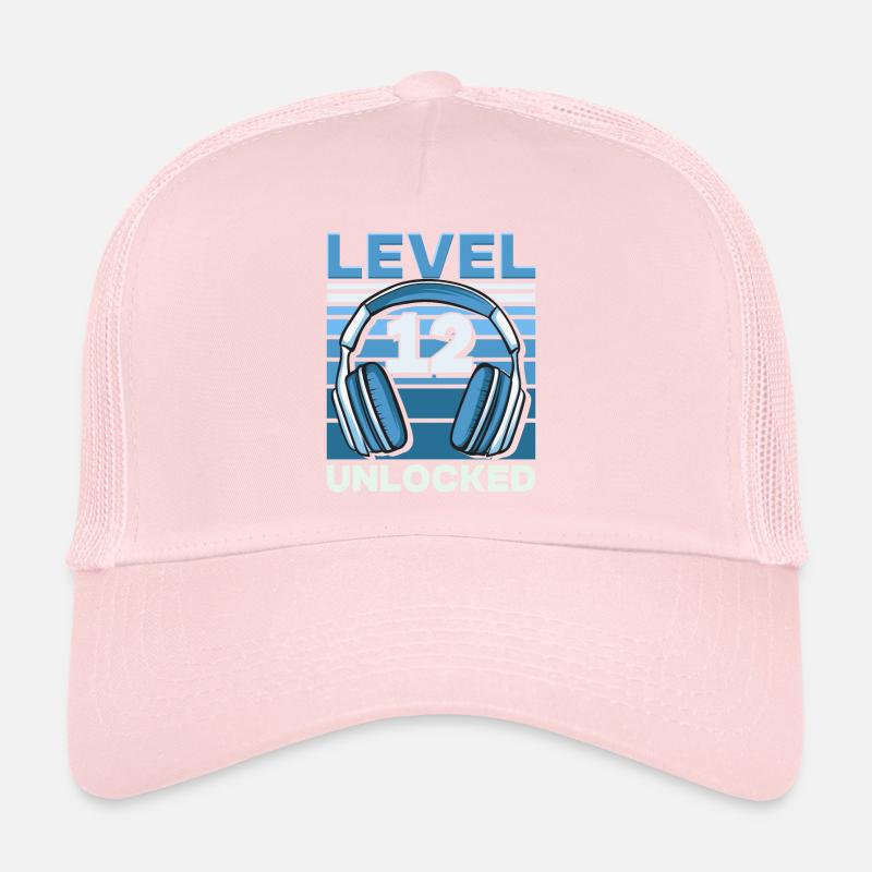 Niveau 12 Jeu d’anniversaire de jeu débloqué Casquette trucker 