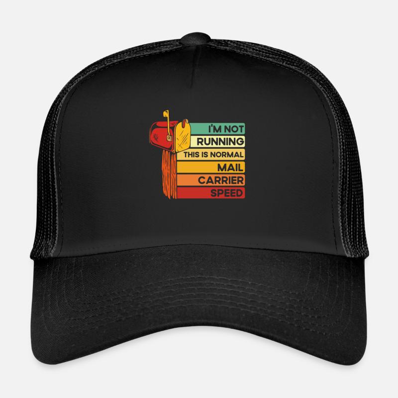 Postman Postman Parcel Deliverer Job Postman Trucker Cap