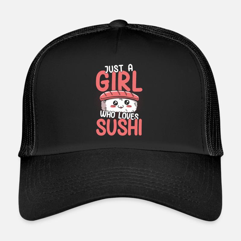 Sushi Cadeau Riz Doux Sushi Casquette trucker 