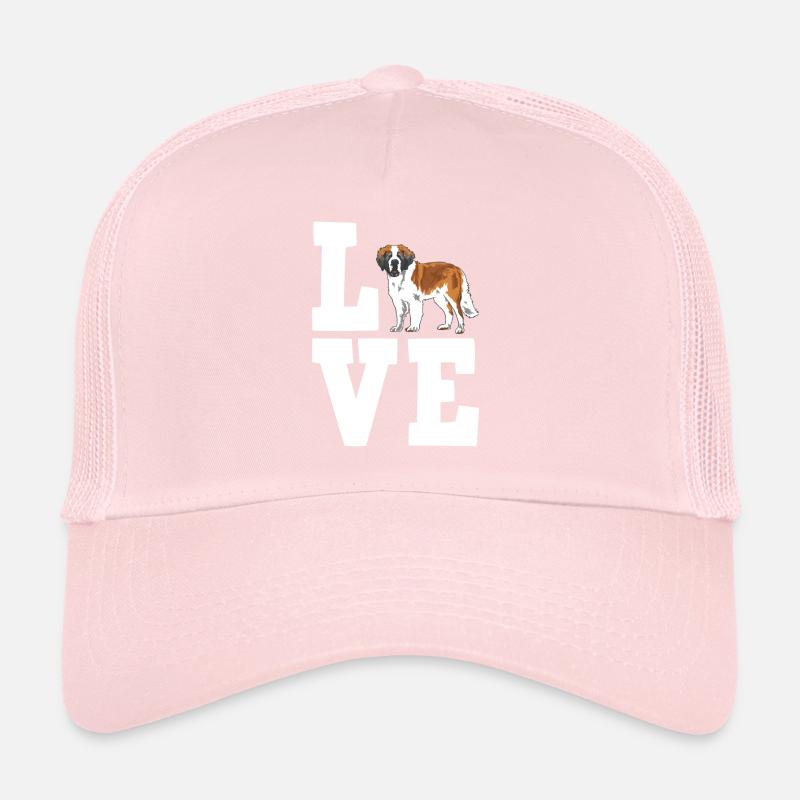 St. Bernard Chiens Cadeaux Casquette trucker 