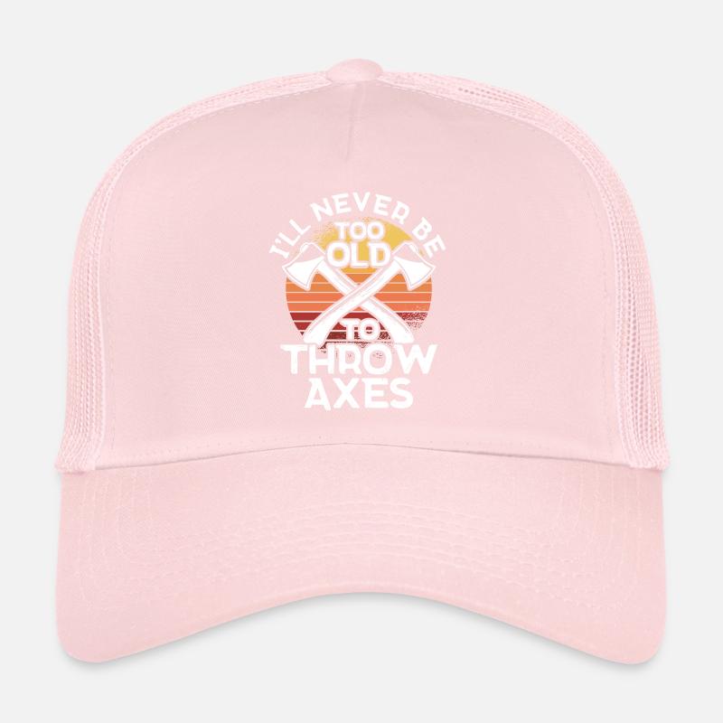 Lanceur de hache Lancer de hache Cadeau Casquette trucker 