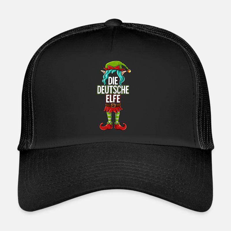 Deutsche Elfe Partnerlook Weihnachten Trucker Cap