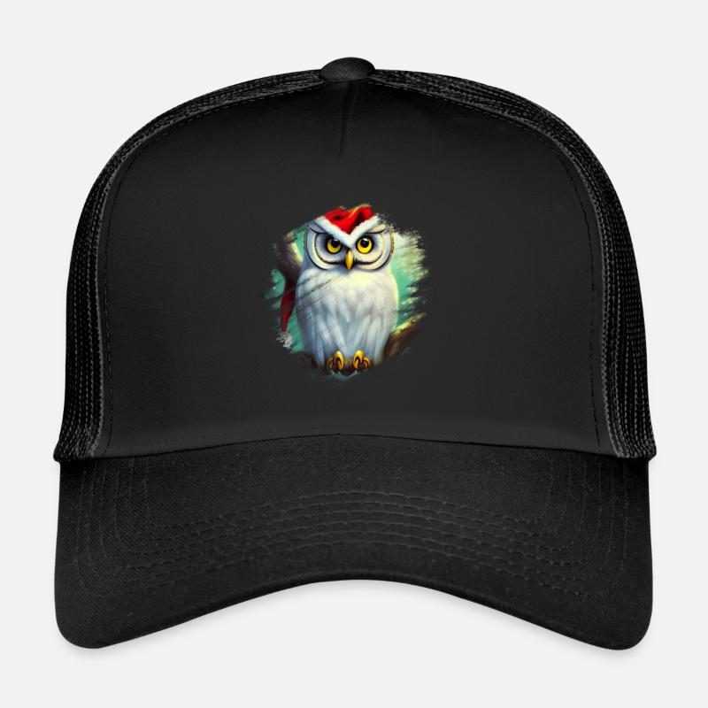 Harfang des neiges blanc Casquette trucker 