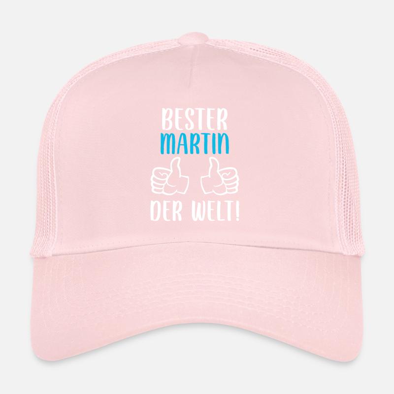 Martin Vorname Name Geburtstag Trucker Cap