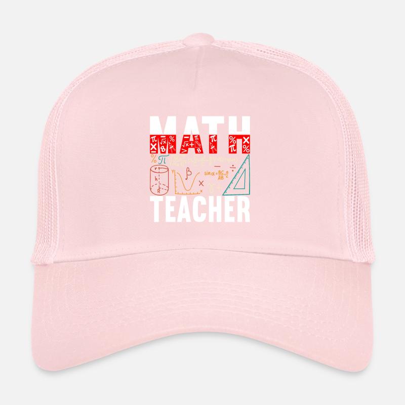 Professeur de mathématiques Casquette trucker 