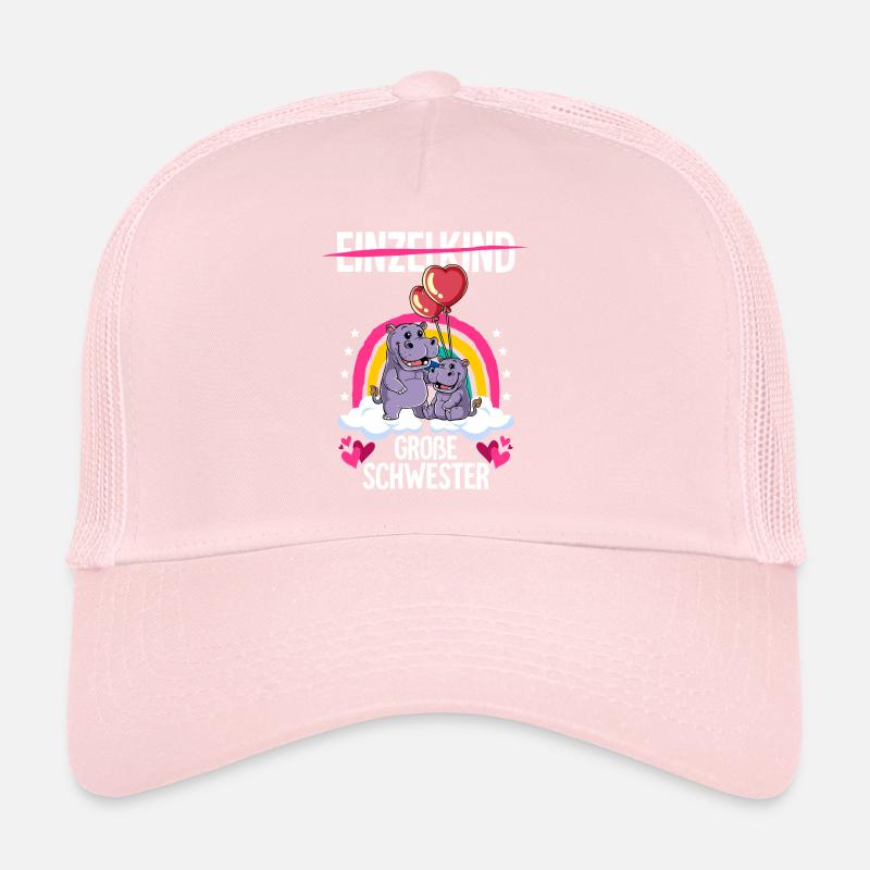 Ich werde Große Schwester Nilpferde Trucker Cap