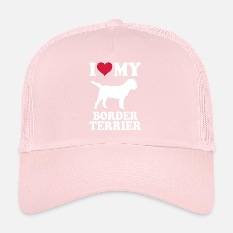Border Terrier Cadeaux Chiens Casquette trucker 