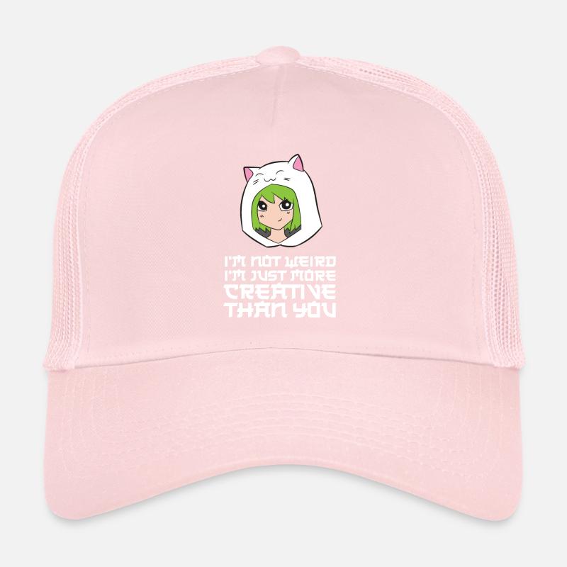 Ich bin nicht seltsam, ich bin nur kreativer als Trucker Cap