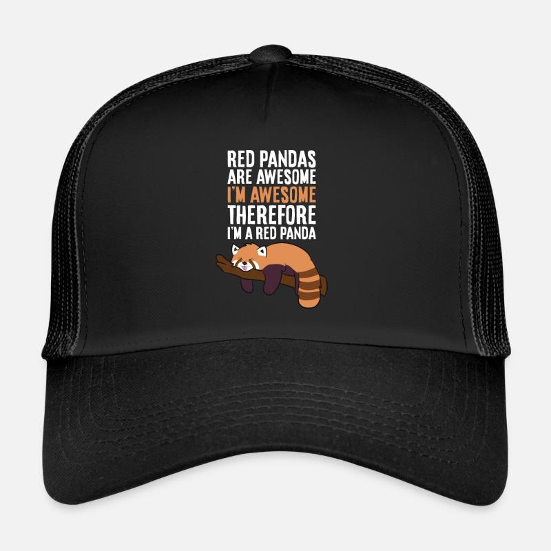 Rote Pandas sind toll Ich bin toll, also bin ich Trucker Cap