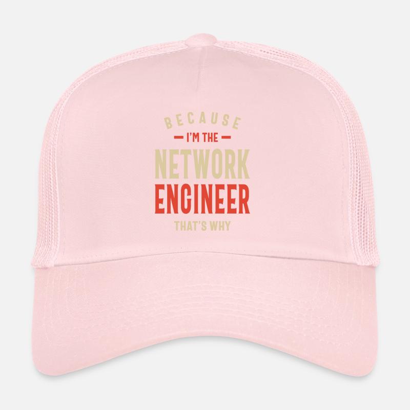 Network Engineer Job Beruf Geburtstagsarbeiter Trucker Cap