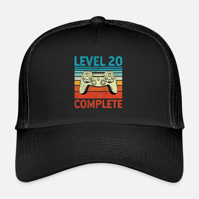 Niveau 20 Terminé Casquette trucker 