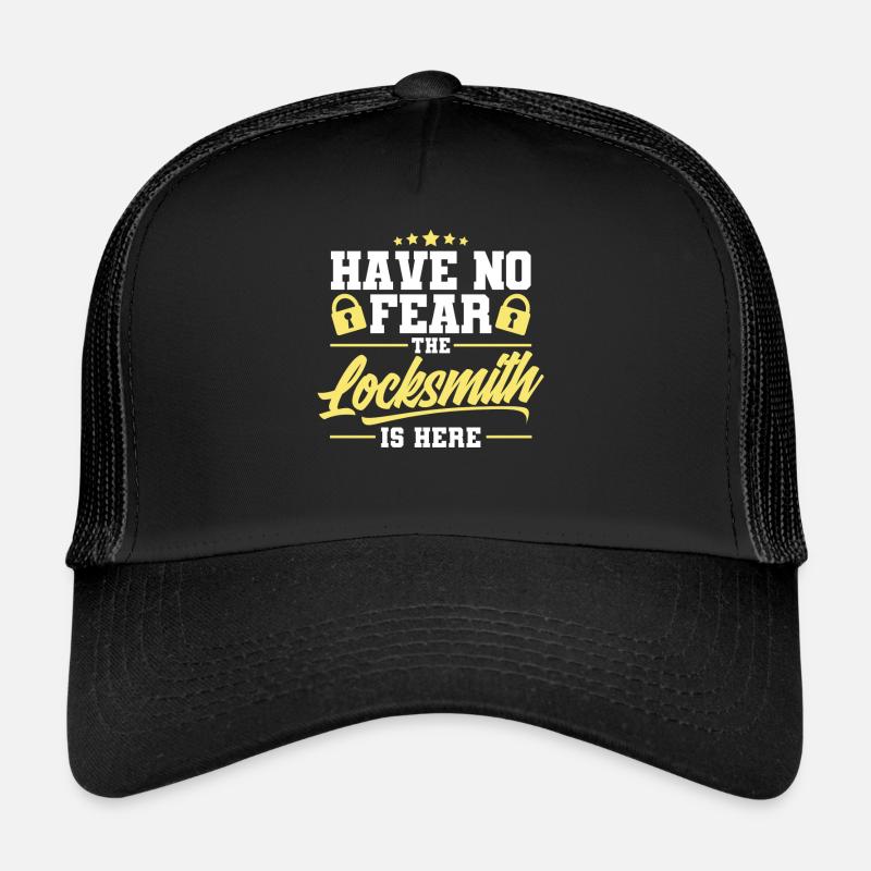 Locksmith lock picking employee locksmith shop Trucker Cap