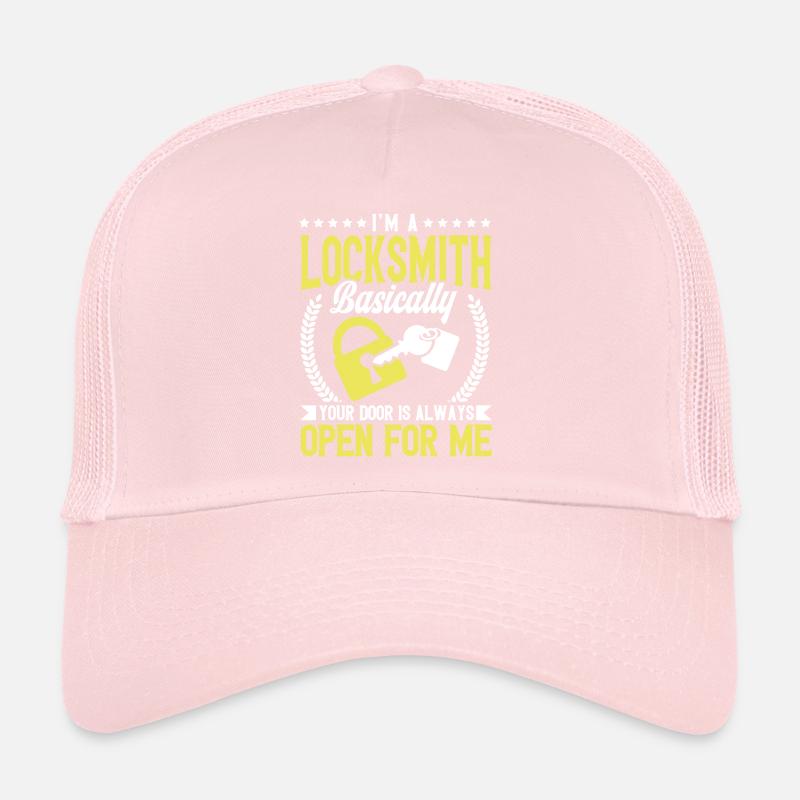 Schlosser Lock Picking Mitarbeiter Schlosserei Trucker Cap