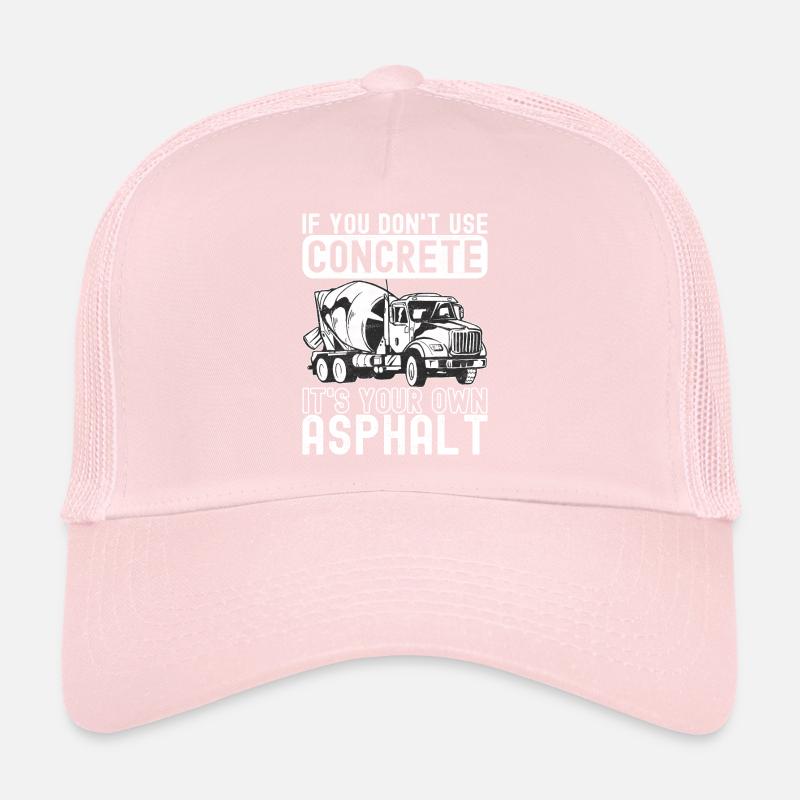 Bauarbeiter Handwerker Betonarbeiter Trucker Cap