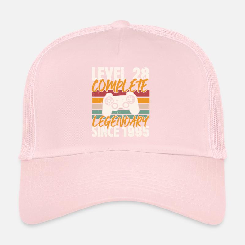 Birthday Gift, Level 28 Complete 1995 Trucker Cap
