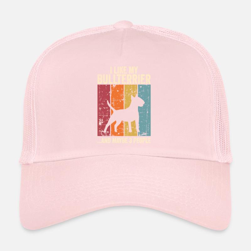 Bullterrier Geschenk Hunde Trucker Cap